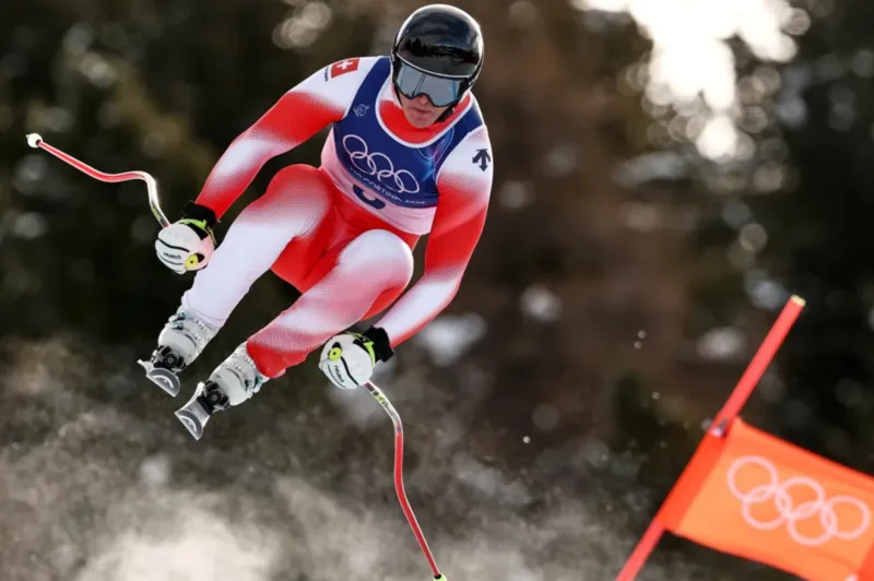 Franjo von Allmen và Breezy Johnson giành HCV downhill tại Olympic mùa đông Milano Cortina 2026
